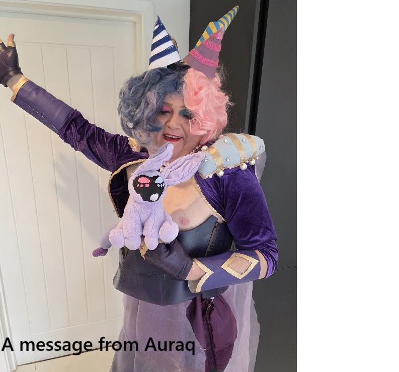 We interrupt this blog for a message from Auraq ….